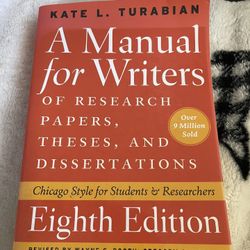 A Manual For Writers Book 