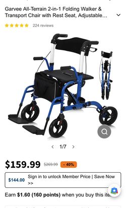 Push chair/walker
