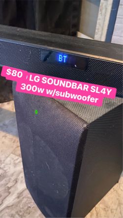 LG surrounded sound SL4Y 300watt with subwoofer and remote