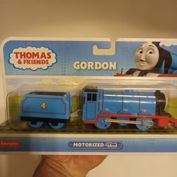 Fisher-price Thomas And Friends Trackmaster Motorized Railway Gordon 4 Train New