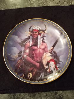 Indian Collector's Plate