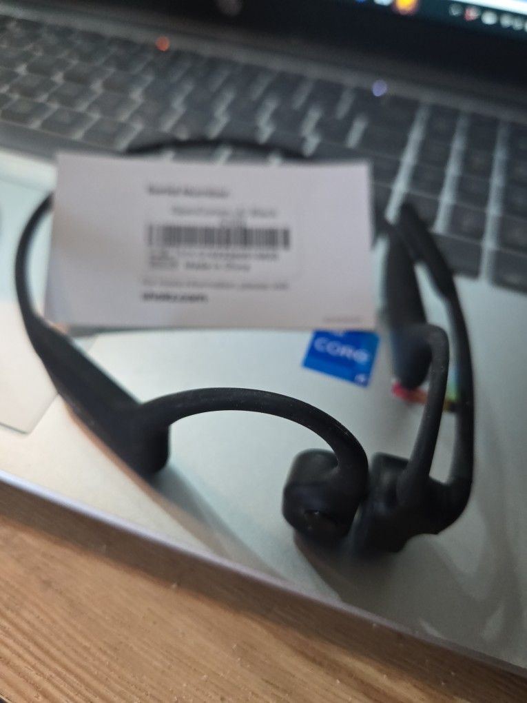 Shokz OpenComm UC Bone Conducting Headset Black C102 Shokz OpenComm UC Bone Conducting Headset Black C102