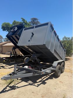 Scissor hoist dump trailer 2027 12 ft ! 🚛🦾