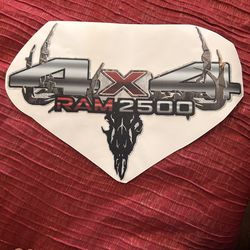 4x4 Truck Camouflage Ram Skull Decal Archery Diesel Hunting Sticker Set