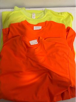 Construction neon shirts