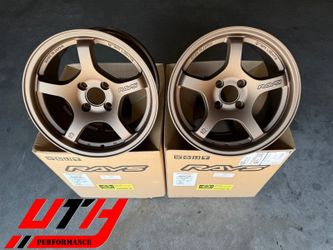 RAYS GRAMLIGHTS 57CR 15x8 4x100 35 CIVIC FIT INTEGRA MIATA MX5 WHEEL RIM BRONZE