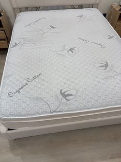 Queen size pillow top