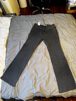 Black super low blue cut Slim Jeans