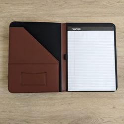 Leather Letter Size Pad Folio