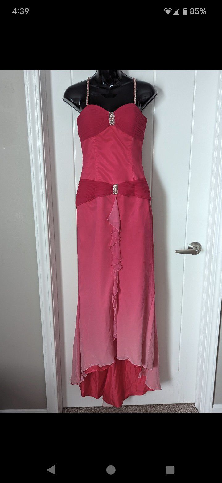 Fuchsia Pink Evening Dress by Xtreme