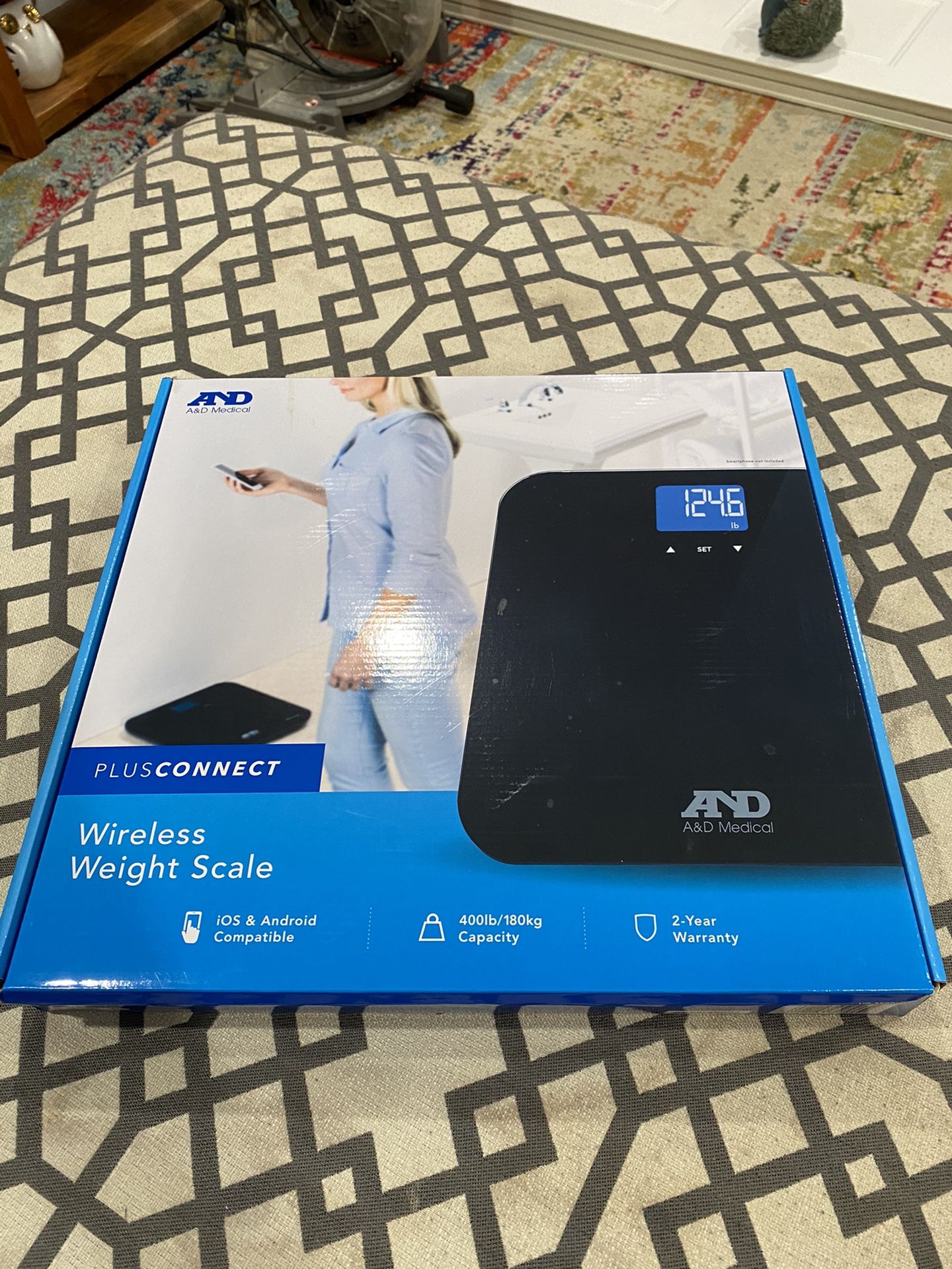 A&D Medical Wireless Weight Scale