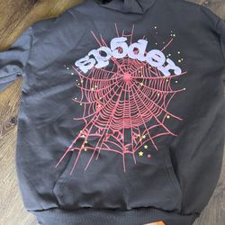 Brown Pink And Red Spider Hoodie