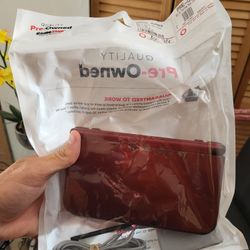Nintendo 3DS XL Red From Gamestop