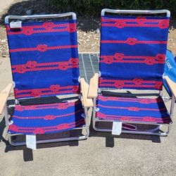 Rio Beach Chairs 5 Position Adjustable 