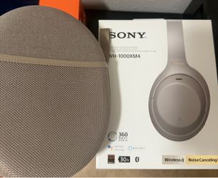 Sony WH1000-XM4 Headphones open box
