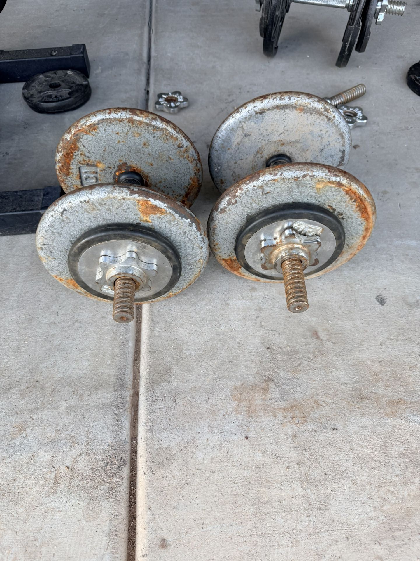25lb Adjustable Dumbbells