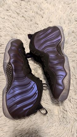 Size 11 Men’s Nike Air Foamposite One Eggplant 2017 Purple 314996-008.