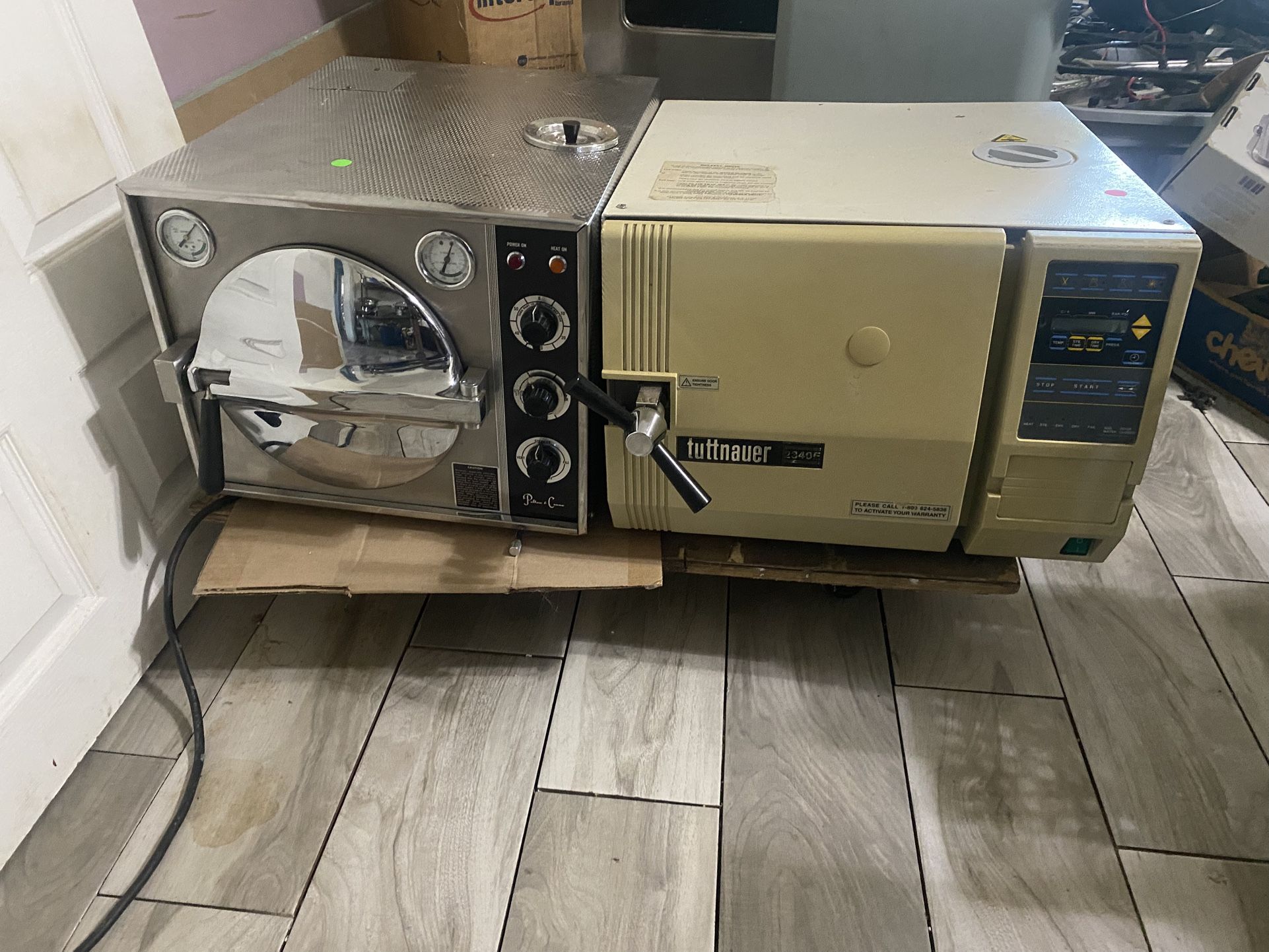 Two Professional Autoclave ( Both Work)