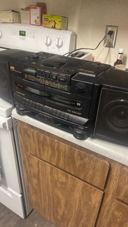 JVC cd portable system boombox
