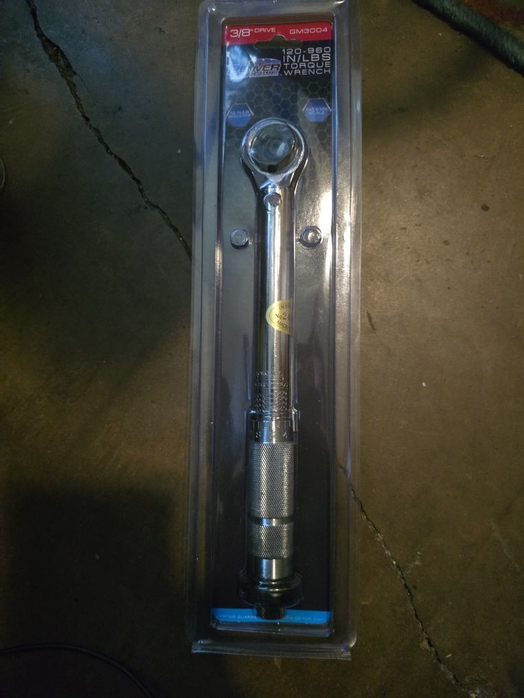 3/8 Drive Torque Wrench