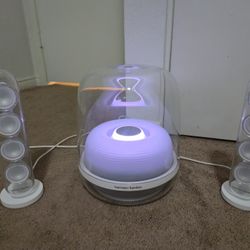 Harman Kardon HK SoundSticks 4-2.1 Bluetooth Speaker System with Deep Bass (White)