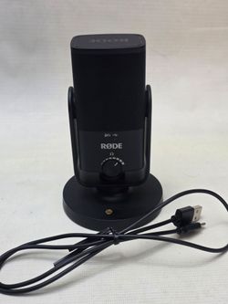 Rode NT-USB Mini Studio Quality USB Microphone - Black Excellent