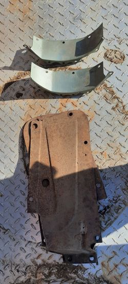 1964 Impala Headlight Skirts Side Brows
