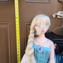 Frozen kids size doll.