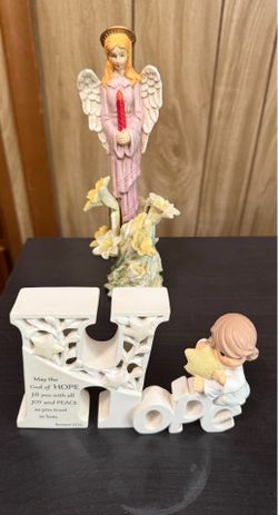 Angel Porcelain Figurines