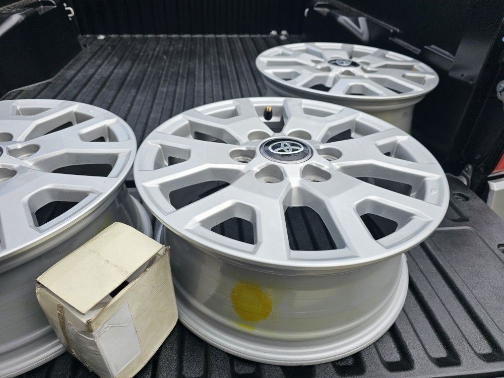 Four Brand New 17" Factory Tacoma Rims