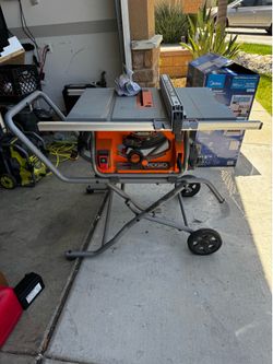 Rigid portable table saw