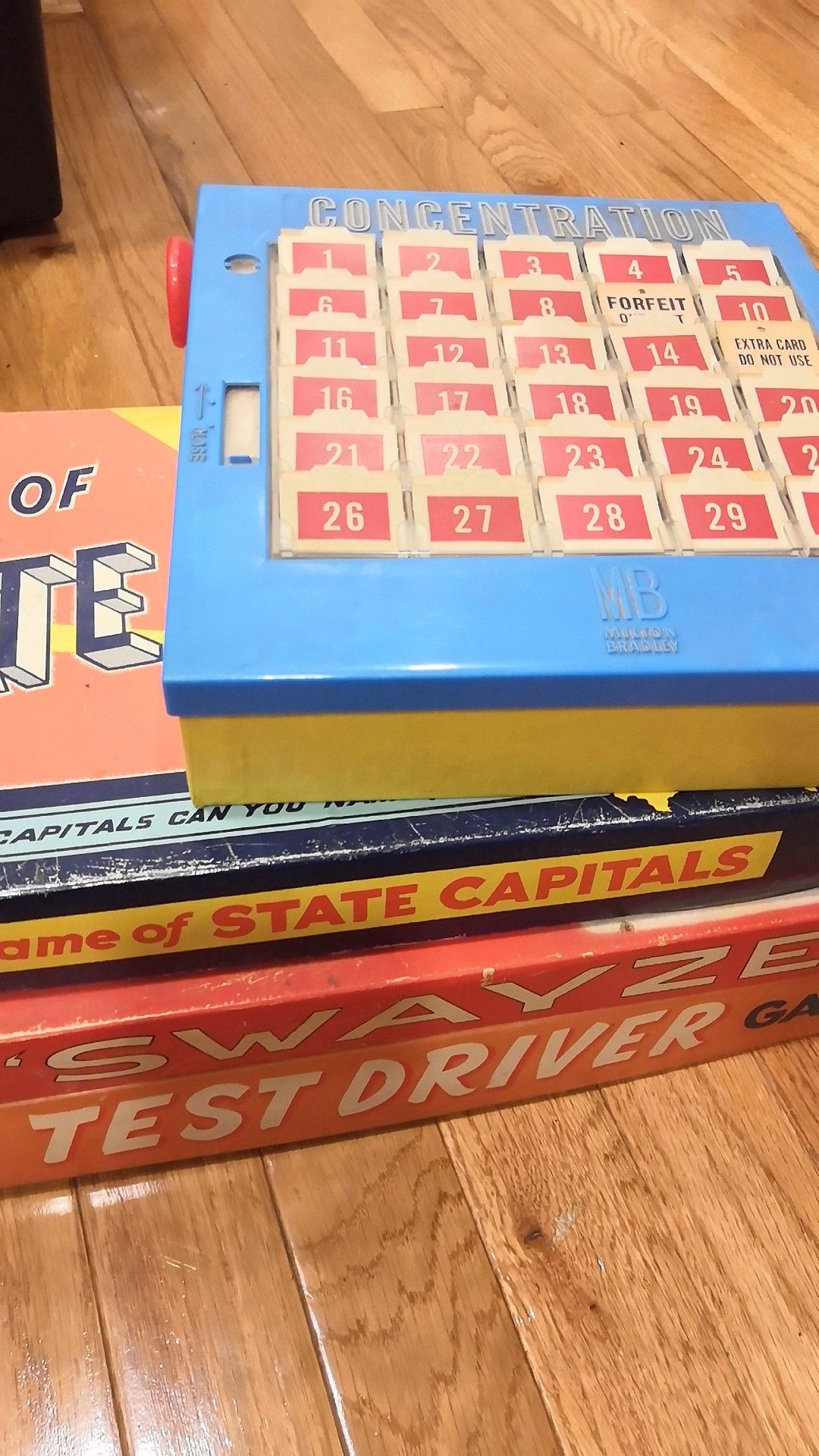 Lot of Vintage Board Games 50s-60s 4 games