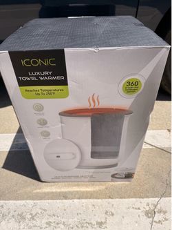 Iconic luxury towel warmer