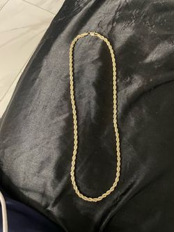 Gold plated chain