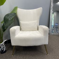 Velvet Accent Chairs 