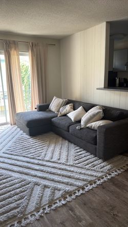 West Elm Gray Couch