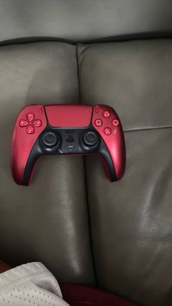 Red ps5 controller 