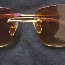 Cartier rimless sunglasses