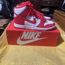 Nike University Red Dunk
