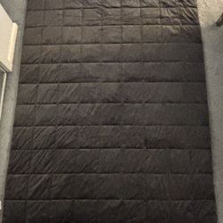 Luxome  Gray Weighted Blanket