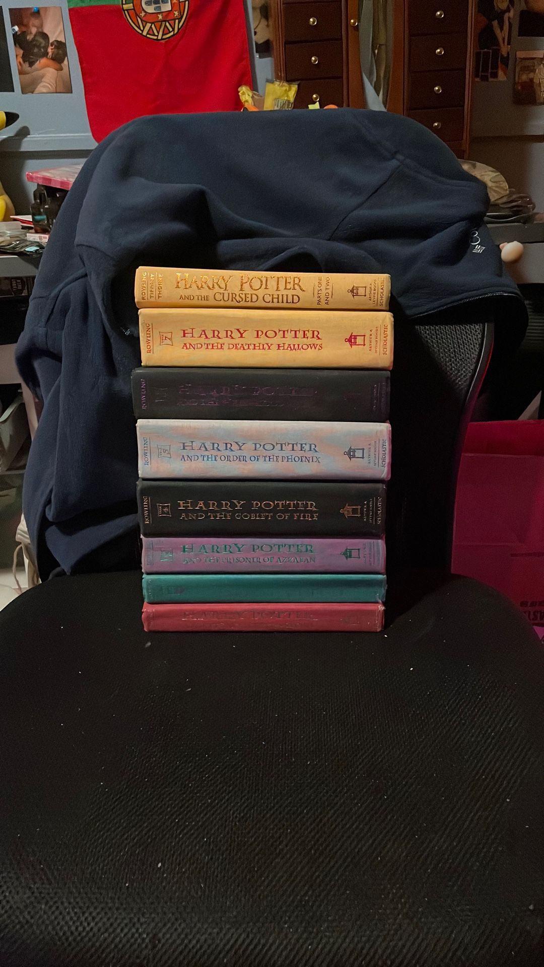 Entire Harry Potter Set 1-7 And The Cursed Child Books