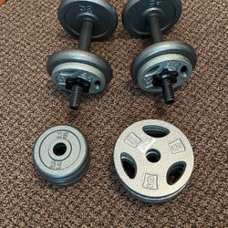 Dumbbell Set With Plates