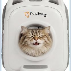Automatic Cat Self Groomer 360° Surround Skin Friendly Grooming Supplies Self Cleaning Brush with Cat Tongue Mimicry and Treat Dispenser Reduce Sheddi