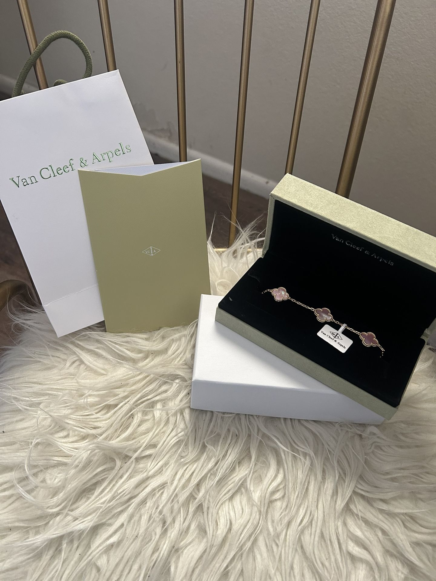 Pink Van Cleef Bracelet