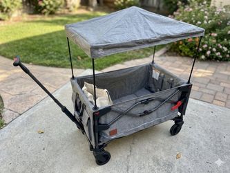 NEW EVER ADVANCED Foldable Travel Wagon Stroller (With Bag)
