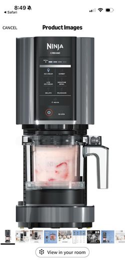 Ninja creami ice cream maker like new
