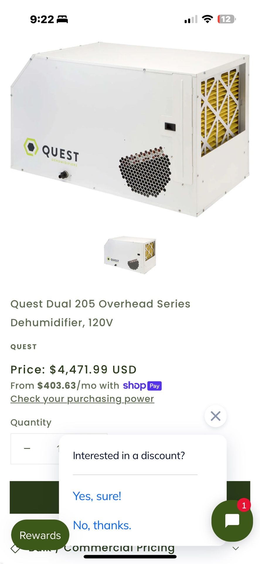 2 Dehumidifier