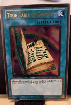 Toon Table Of Contents