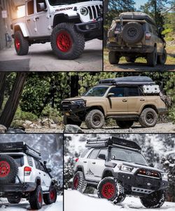 17x9. SET OF TRUCK WHEELS | SUV WHEEL | OFF ROAD .