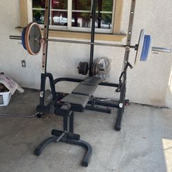 Weightlifting Bench Press/ Squat Rack 